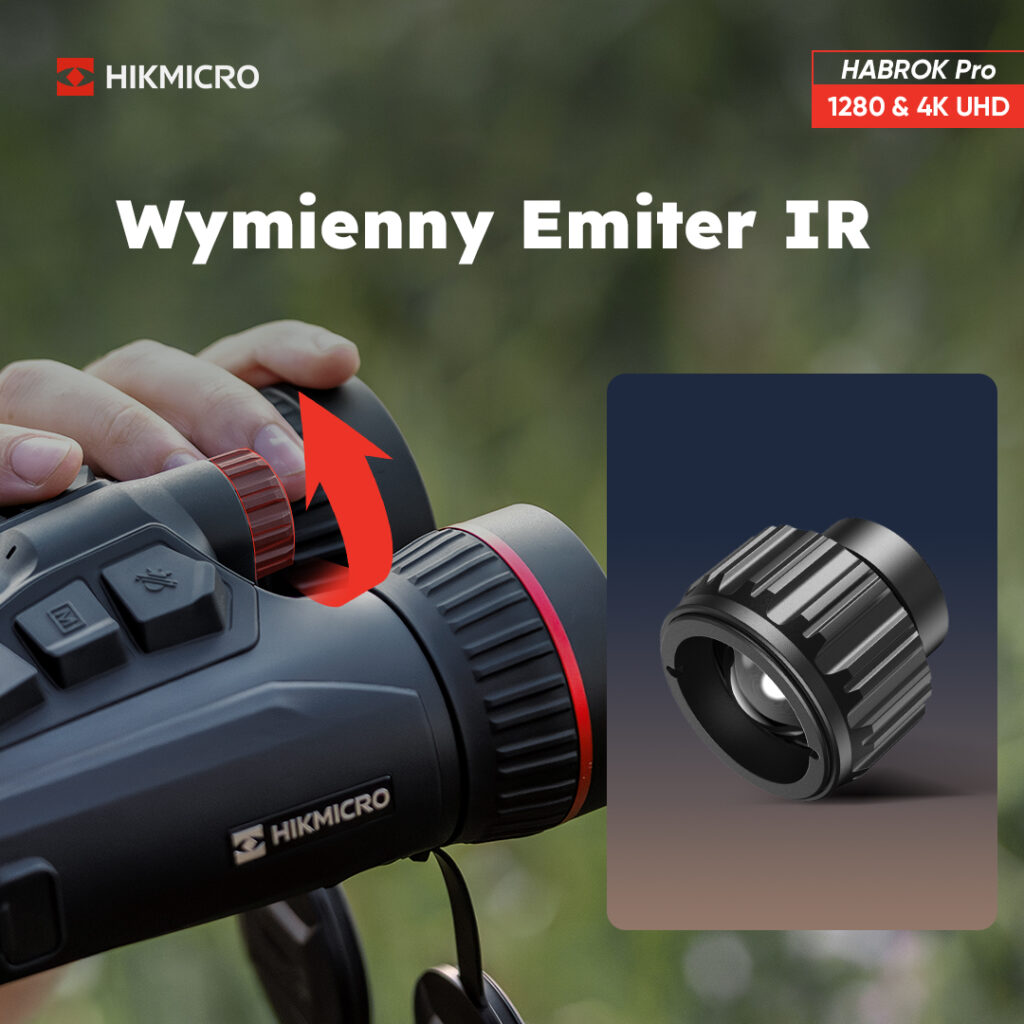 hikmicro habrok pro hx60l 850nm lrf lornetka multispektralna