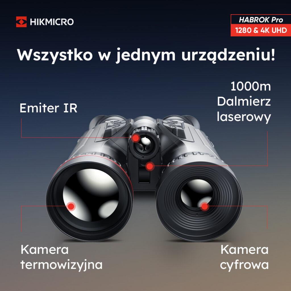 hikmicro habrok pro hx60l 850nm lrf lornetka multispektralna