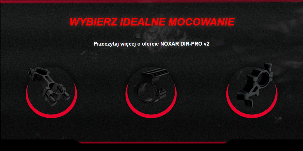 noxar dir pro v2 iluminator podczerwieni 4w1 850nm + 940nm + 980nm + biały led
